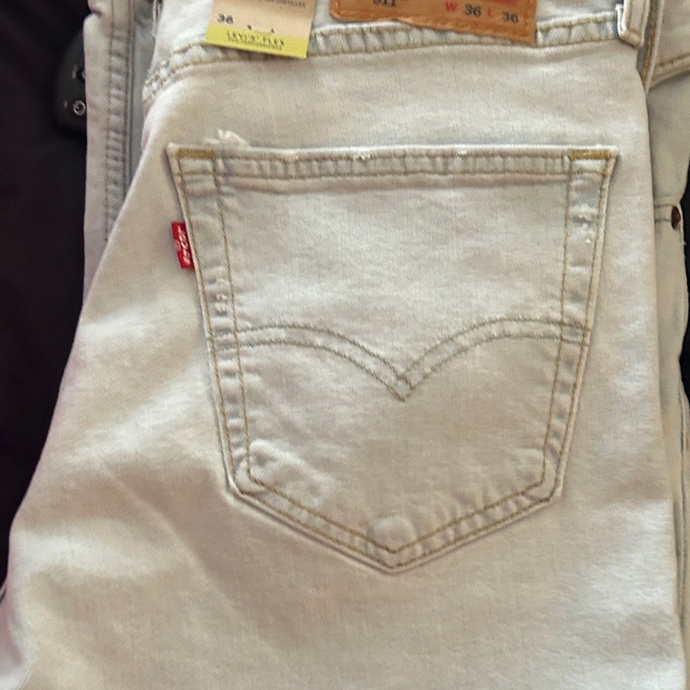 Levi's Stone Wash Denim Pants